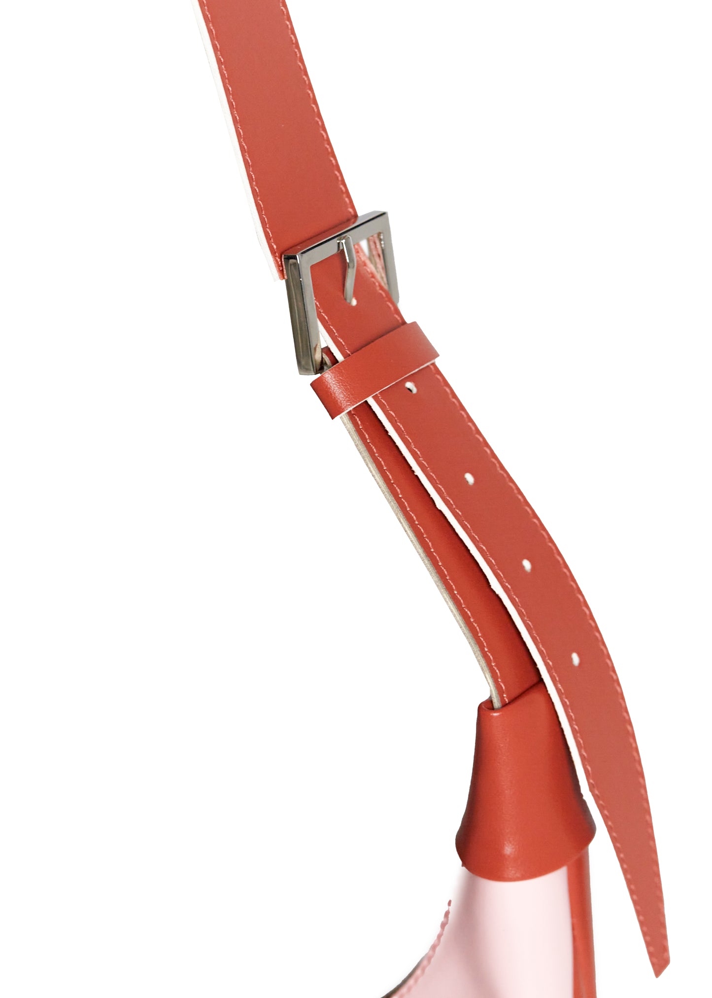 APPLE SKIN Moonbag - Rosso/Pink