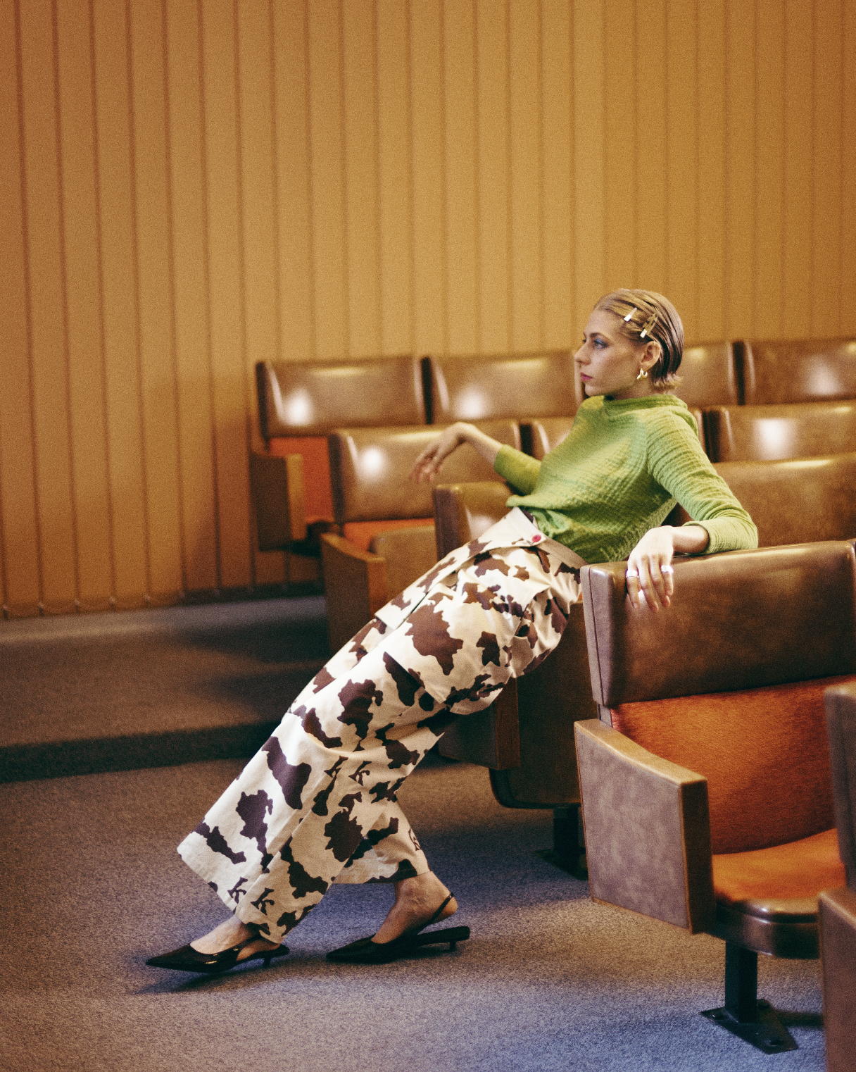 NONNA - Trousers - Cow