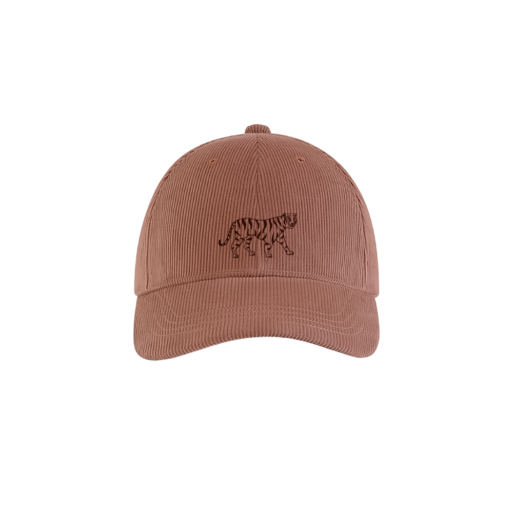 TIGER Baseball cap- Cord- Peach