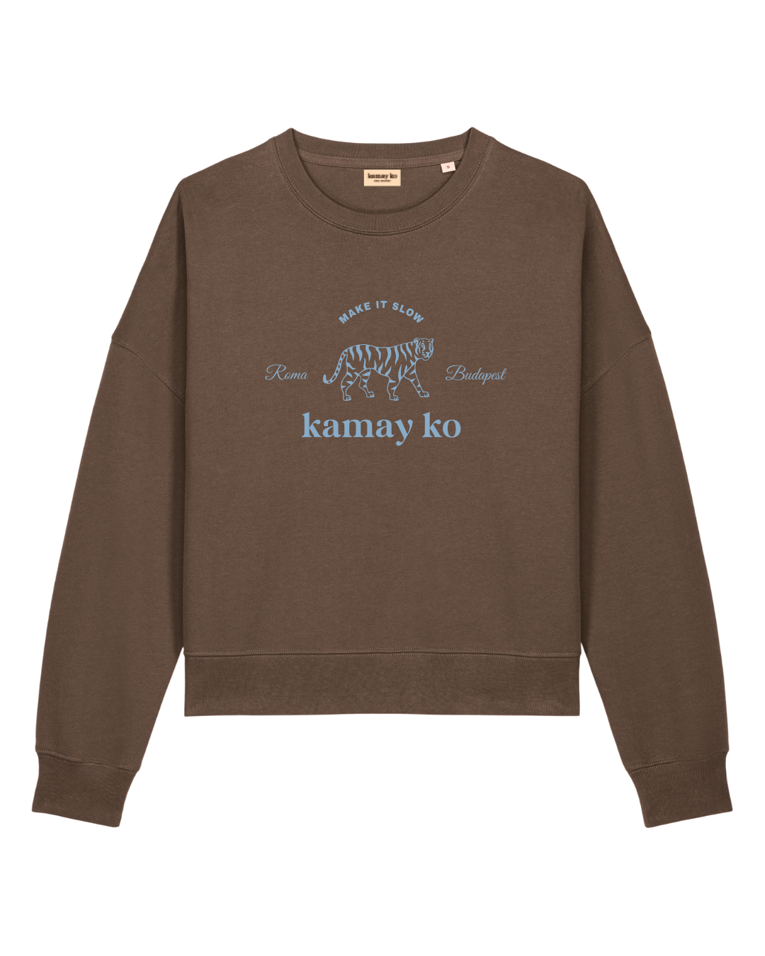TIGER POWER - Women Sweatshirt - Mocha