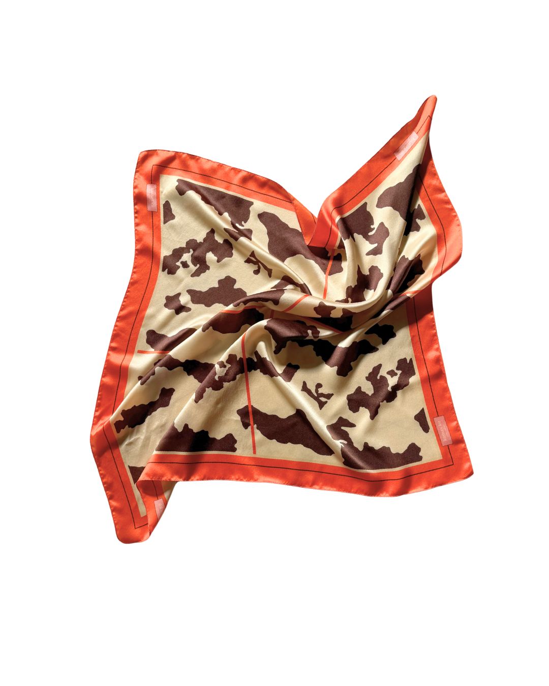 NONNA - Silk Scarf - Cow