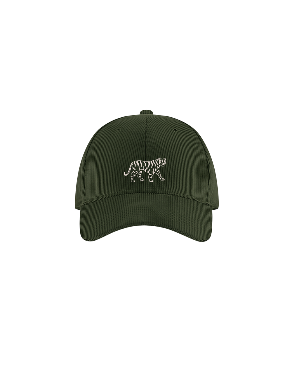 TIGER Baseball cap- Cord- Forest Green