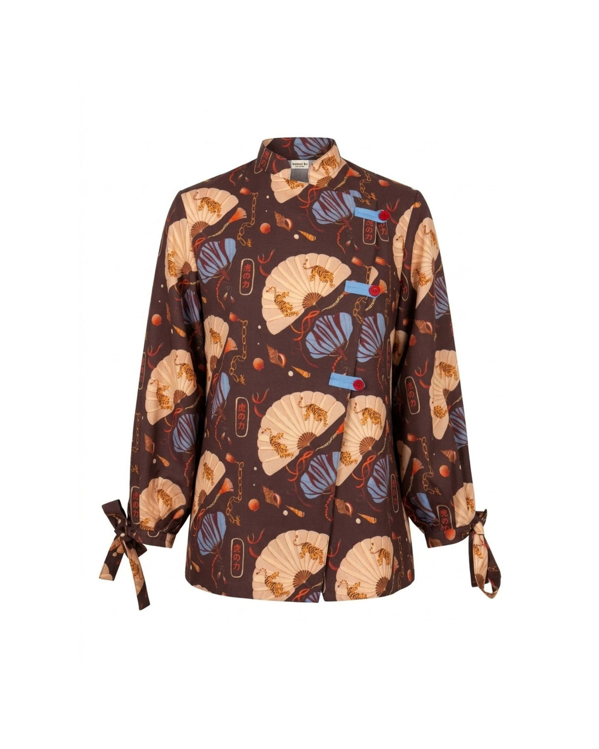 TORA - Women's Shirt - Brown Fan