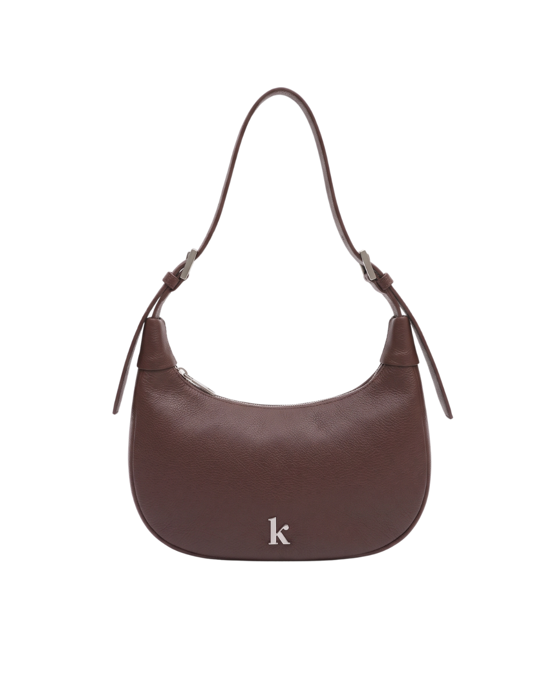 APPLE SKIN - Mini Moonbag - Dark Brown