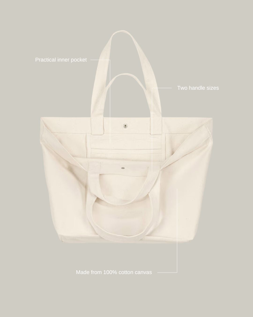 VULCANA - Shopper - White Lily