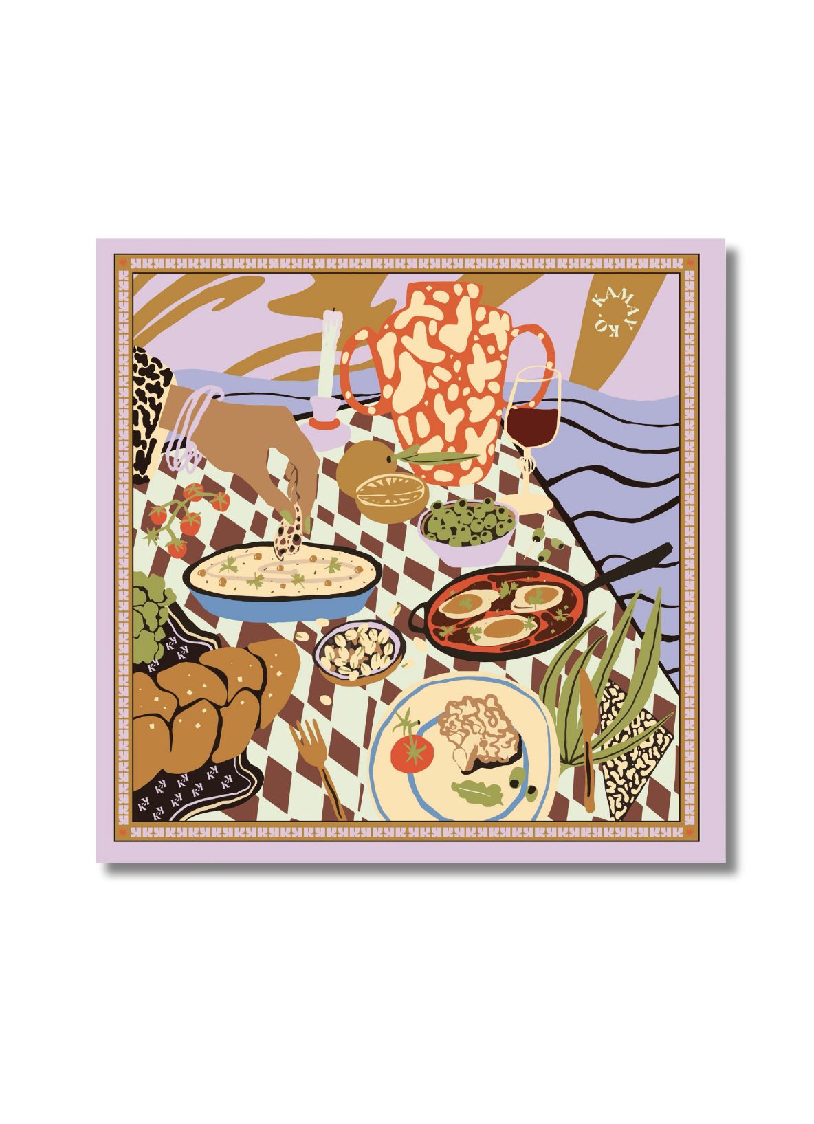DINNER DIGITAL PRINT