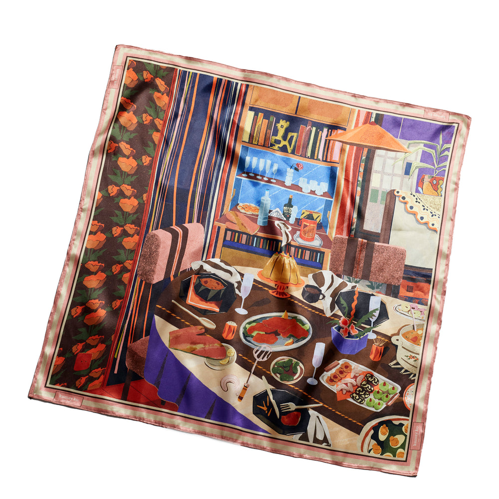 NONNA - Silk Scarf - Nonna