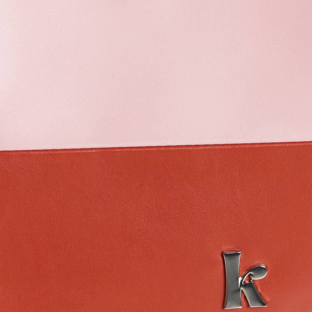 APPLE SKIN Moonbag - Rosso/Pink