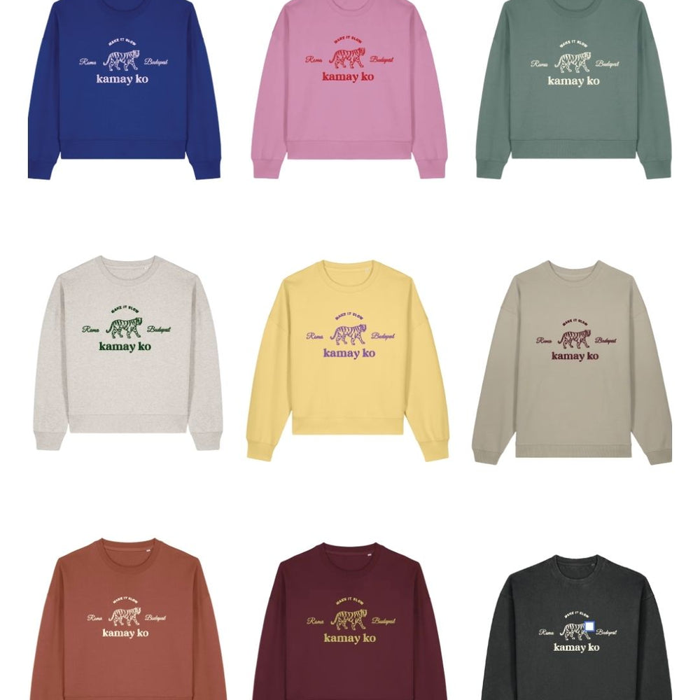 
                      
                        TIGER POWER - Women Sweatshirt - Light Grey
                      
                    