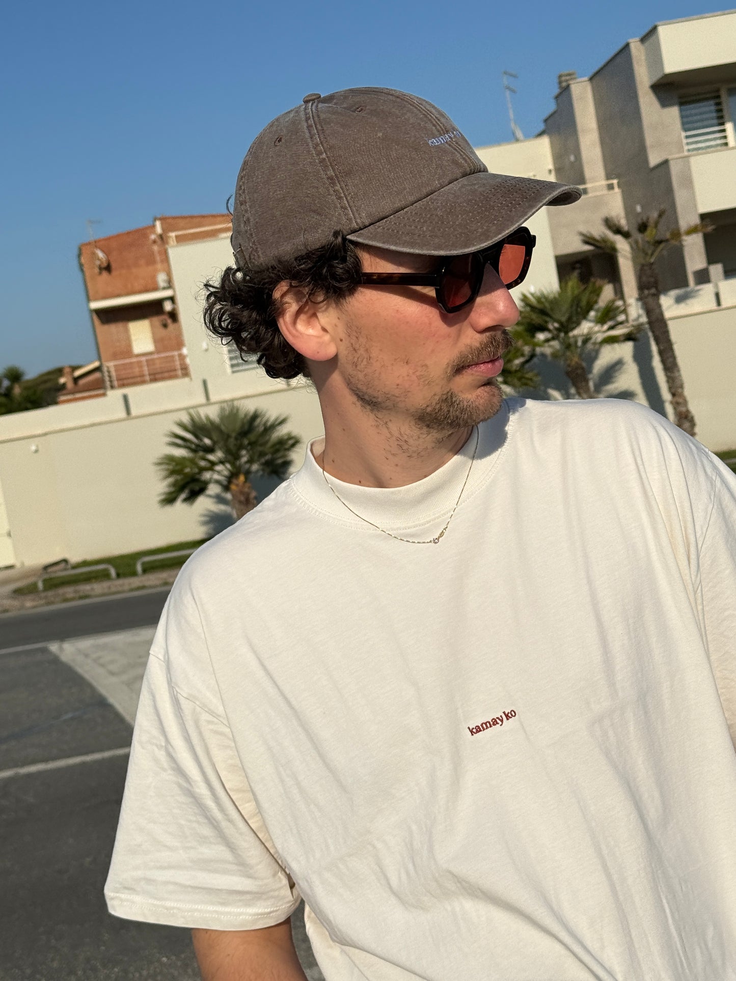 Kamay Ko - Baseball Cap - Washed Brown