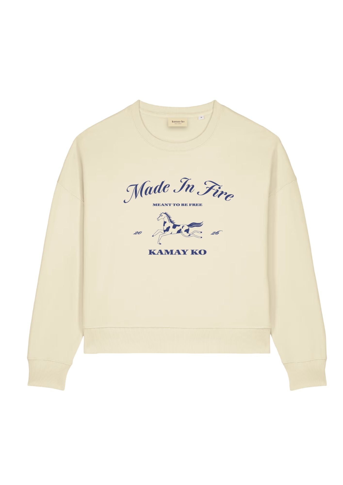 VULCANA- Women's Sweatshirt - White Lily
