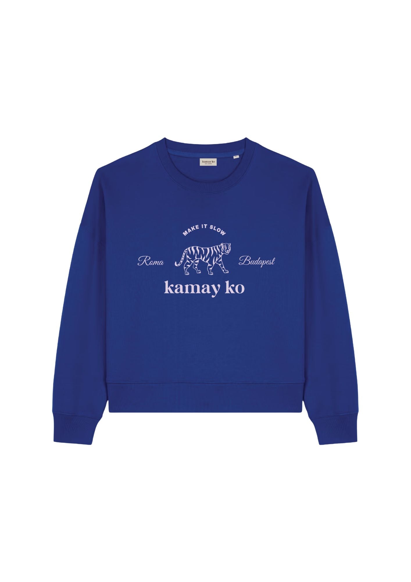 TIGER POWER - Women Sweatshirt - King Blue