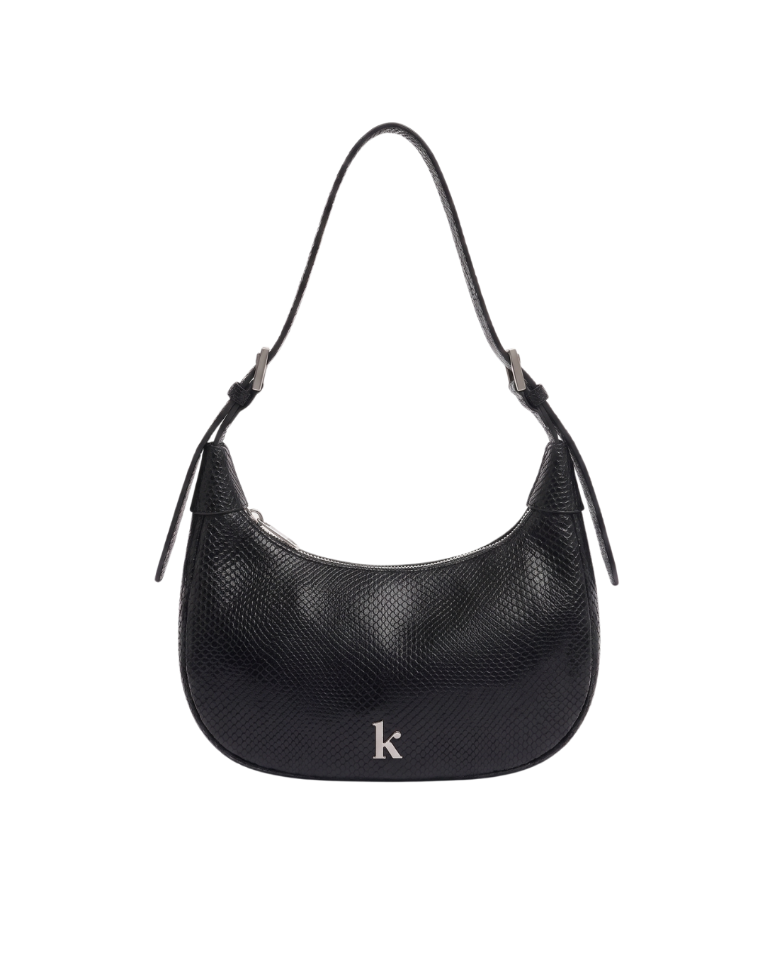 APPLE SKIN Mini Moonbag - Snake Black