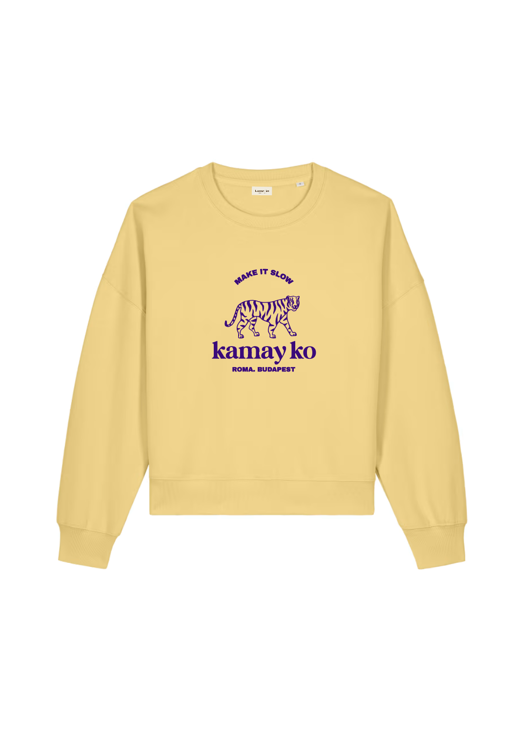 TIGER POWER - Women Sweatshirt - Butter