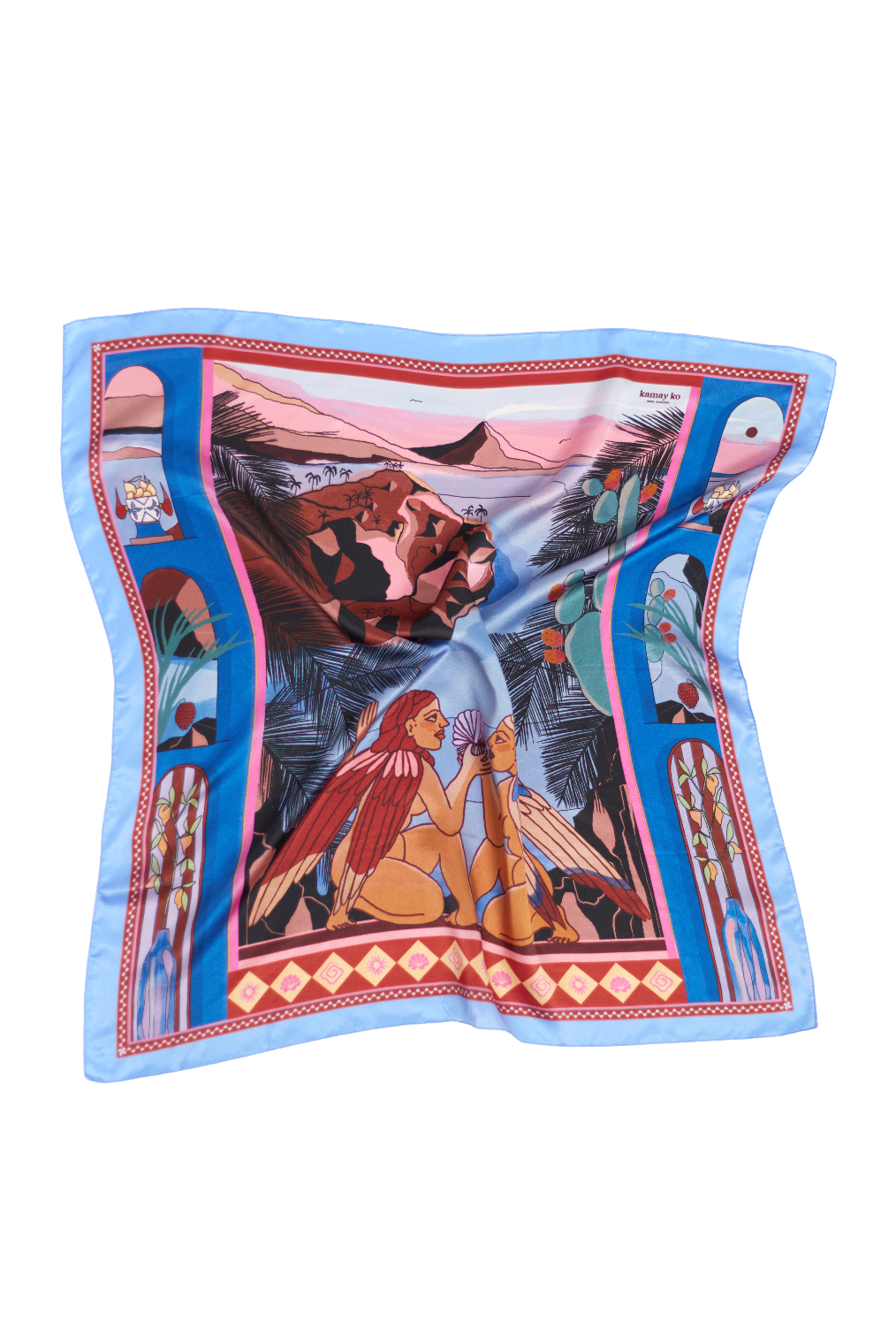 Canto di Mare - Silk Scarf