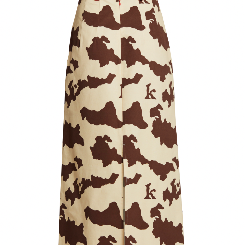 NONNA - Long Skirt - Cow