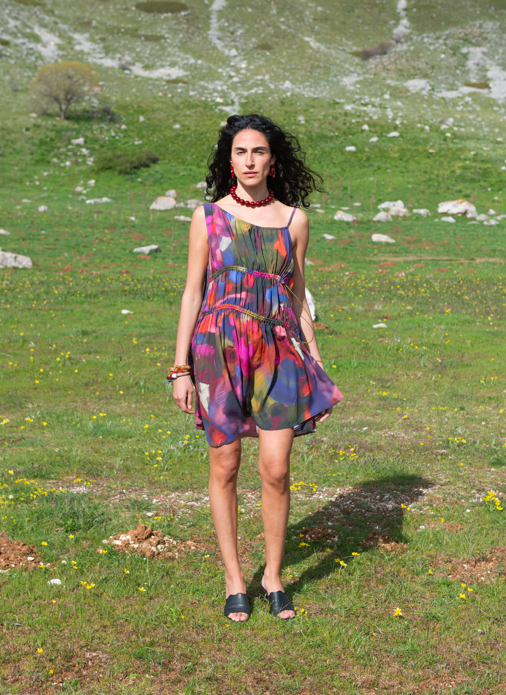 VULCANA - Mini dress - Abstract
