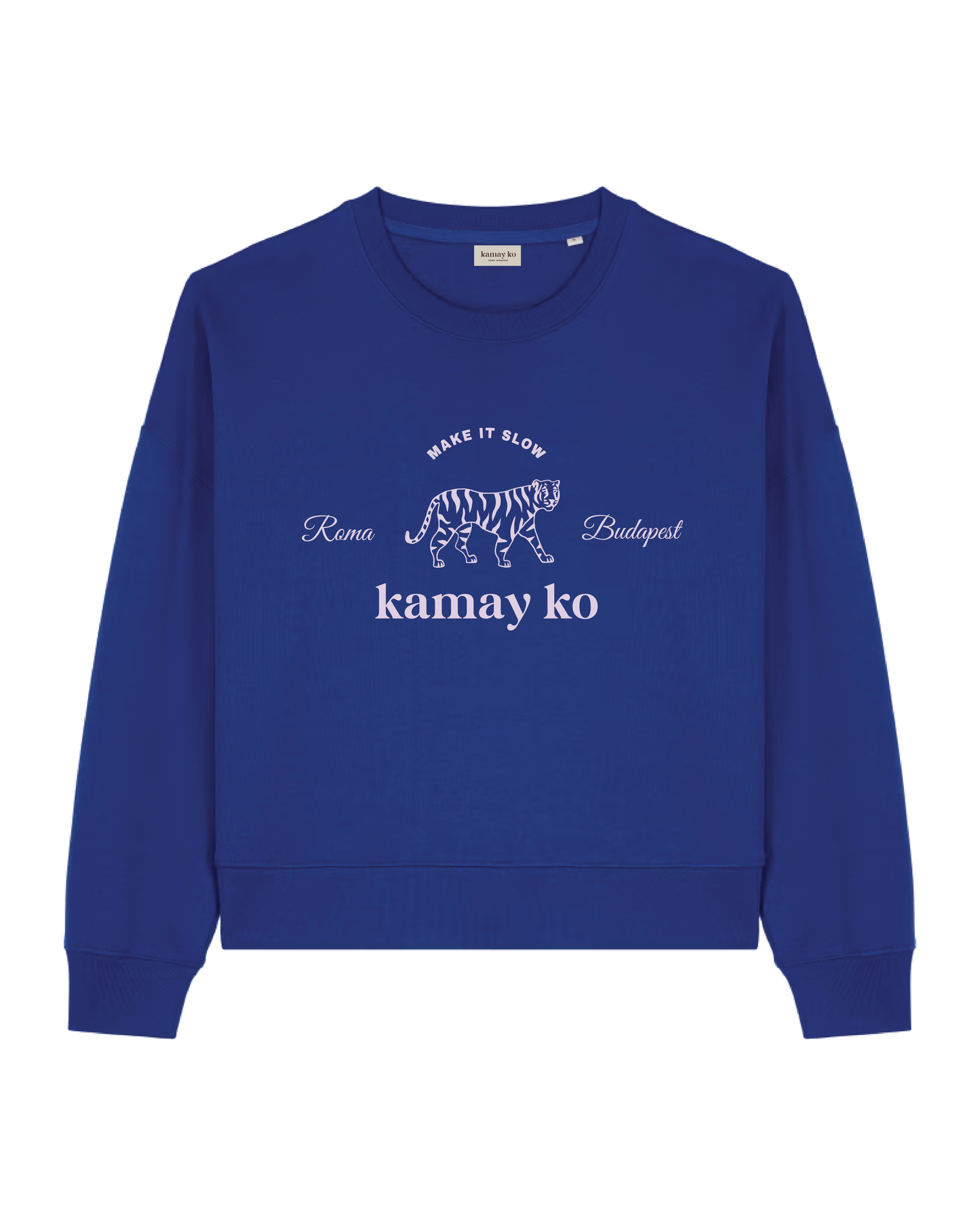 TIGER POWER - Women Sweatshirt - King Blue