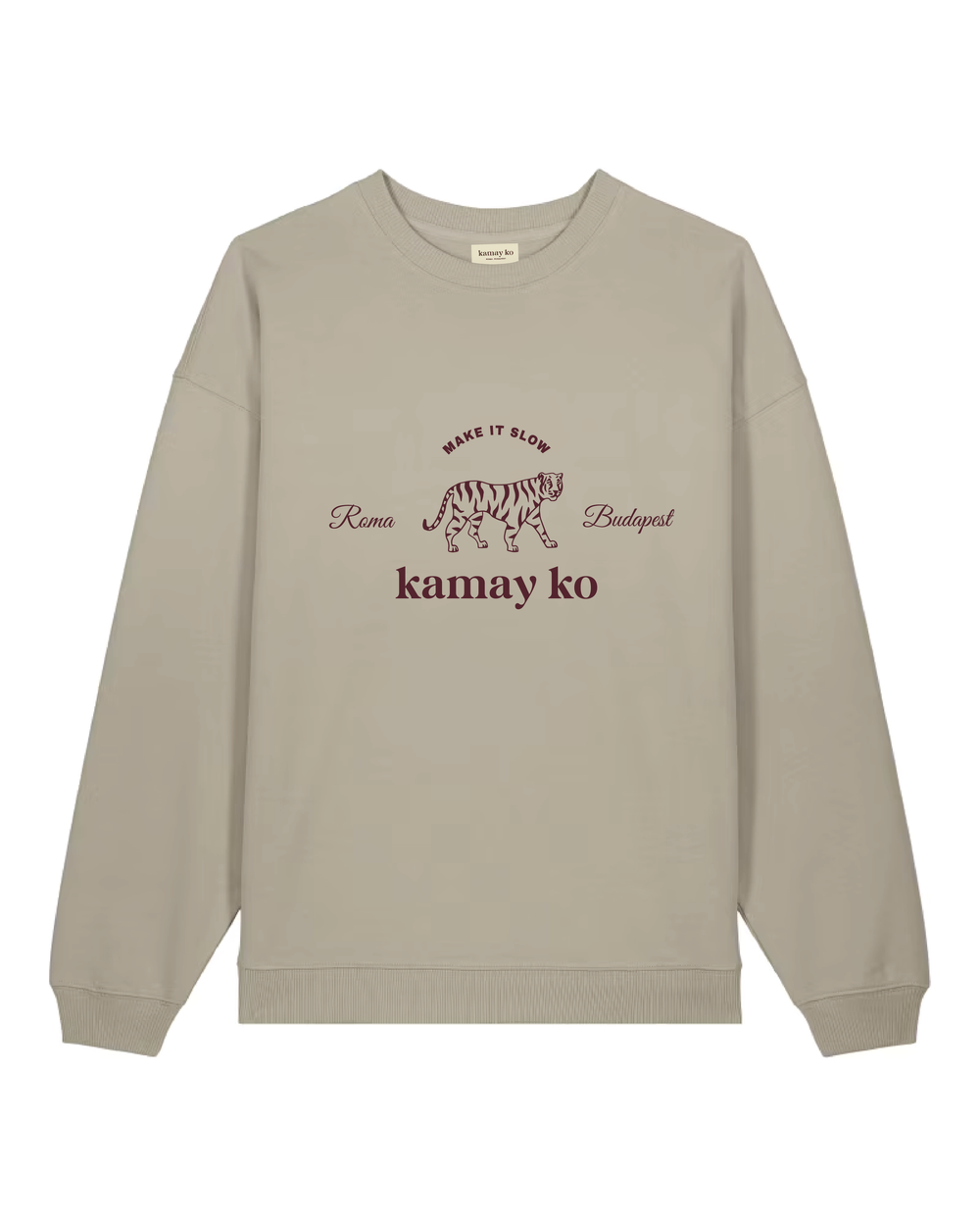 TIGER POWER - Unisex Sweatshirt - Desert Sand