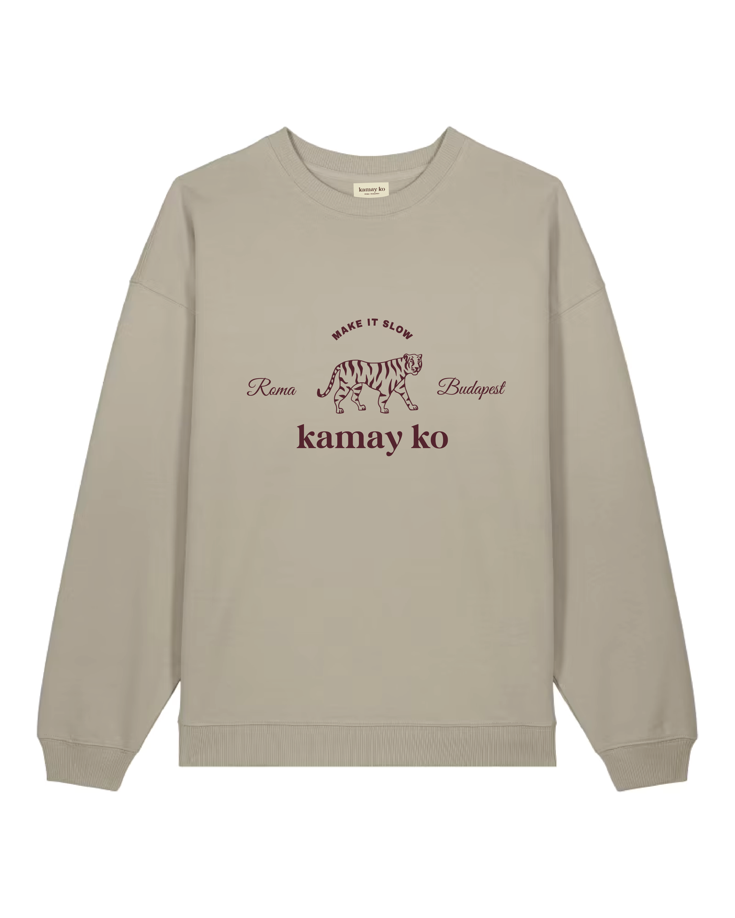 TIGER POWER - Unisex Sweatshirt - Desert Sand