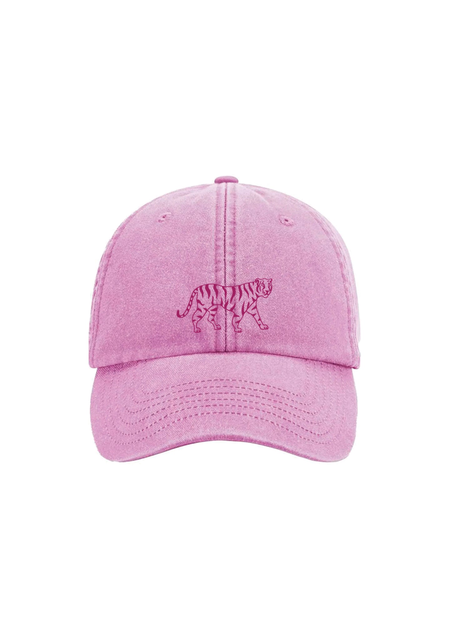 TIGER - Baseball Cap - Bright Pink