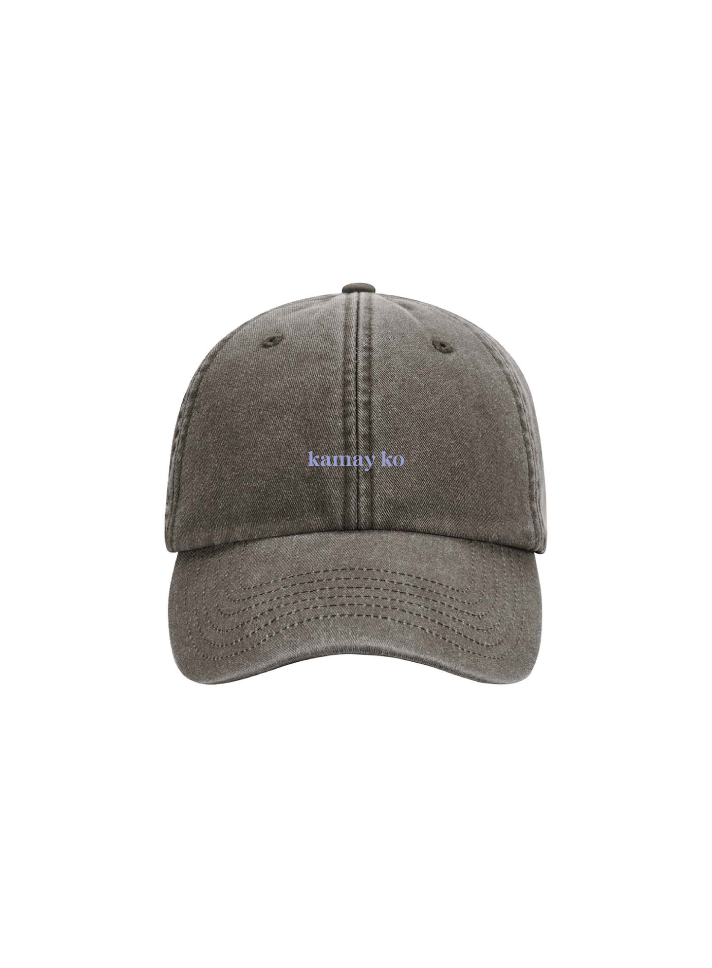 Kamay Ko - Baseball Cap - Washed Brown