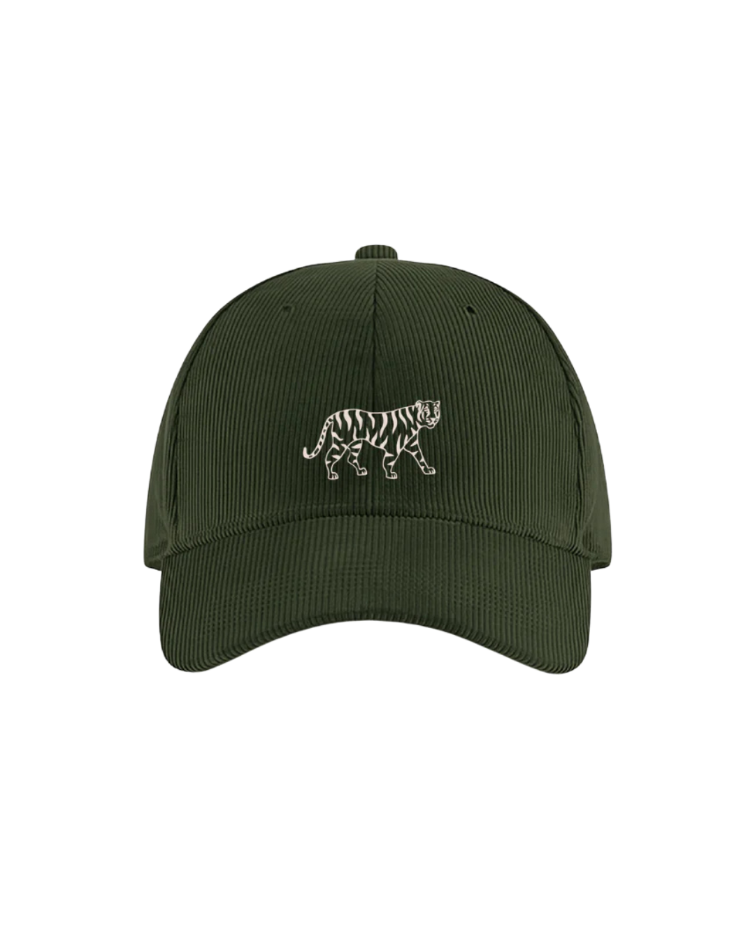 TIGER Baseball cap- Cord- Forest Green