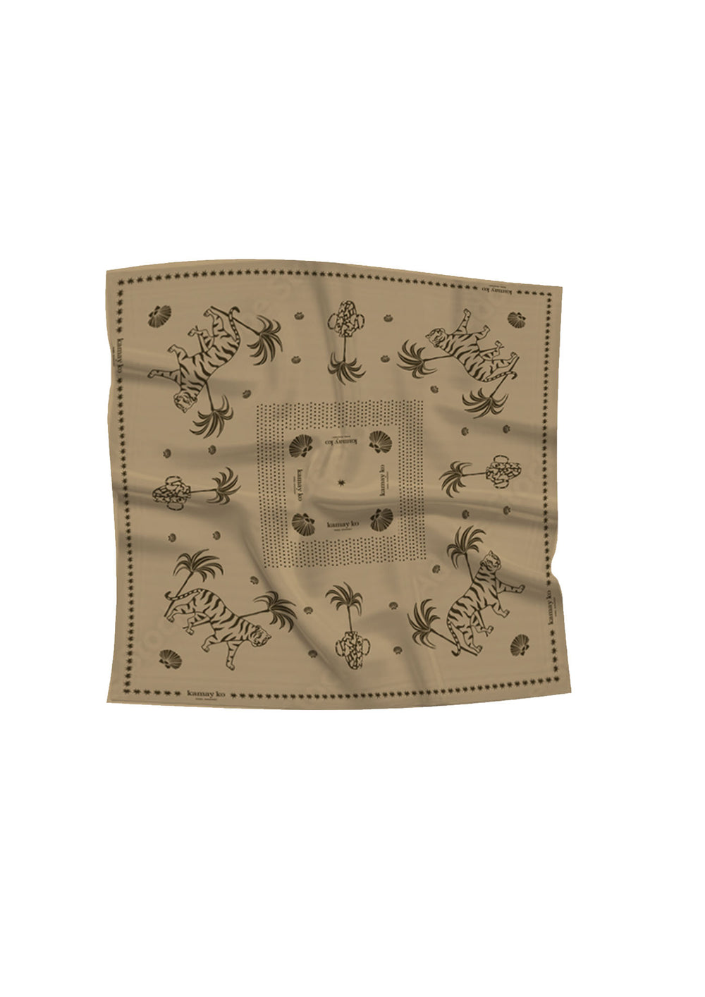 TIGER POWER - Bandana - Desert Sand