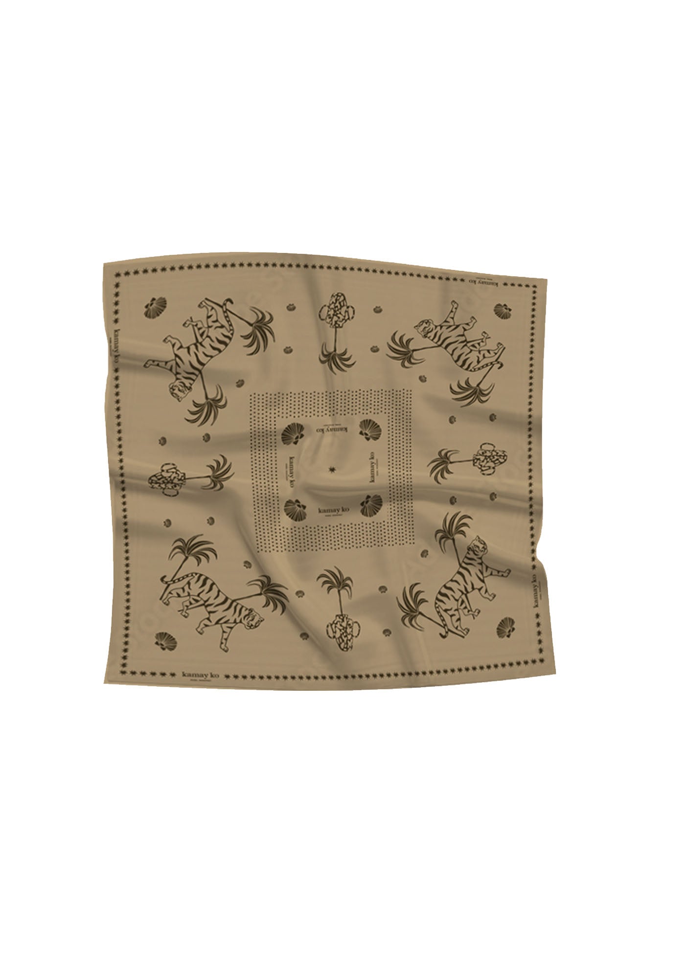 TIGER POWER - Bandana - Desert Sand