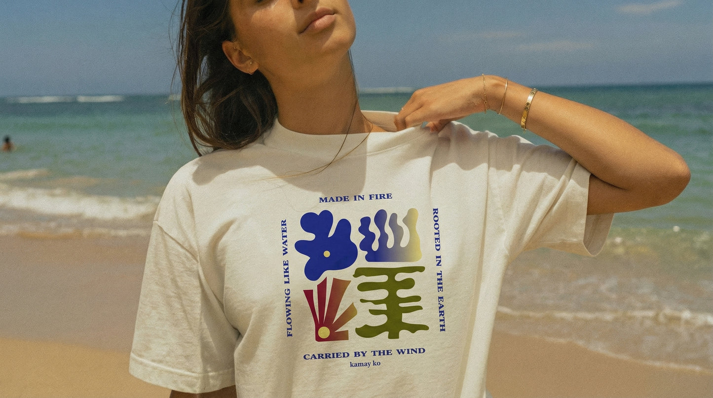 VULCANA - Unisex T-shirt - Elements