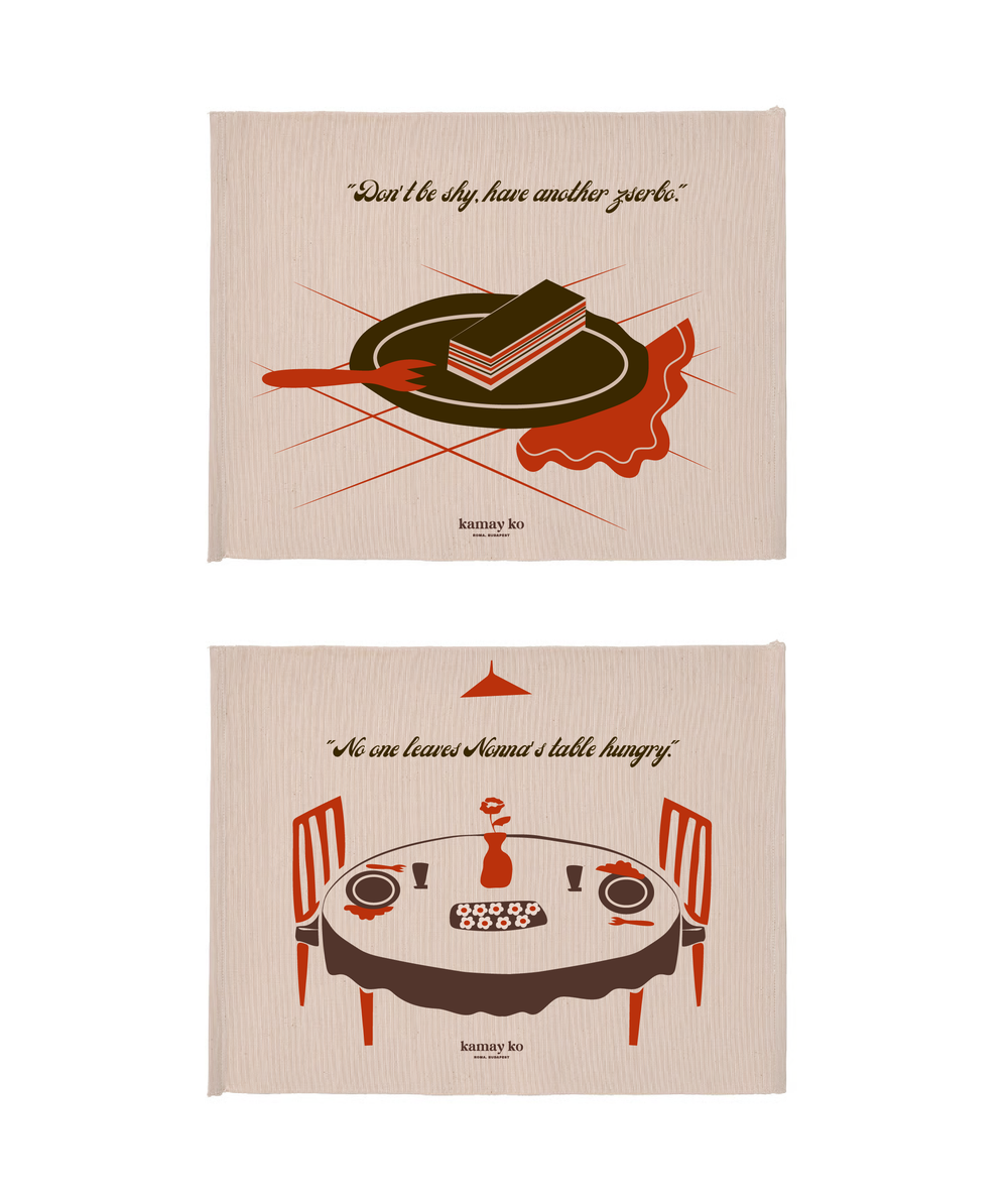 NONNA CLUB - Nonna's Placemat Package (2pcs)