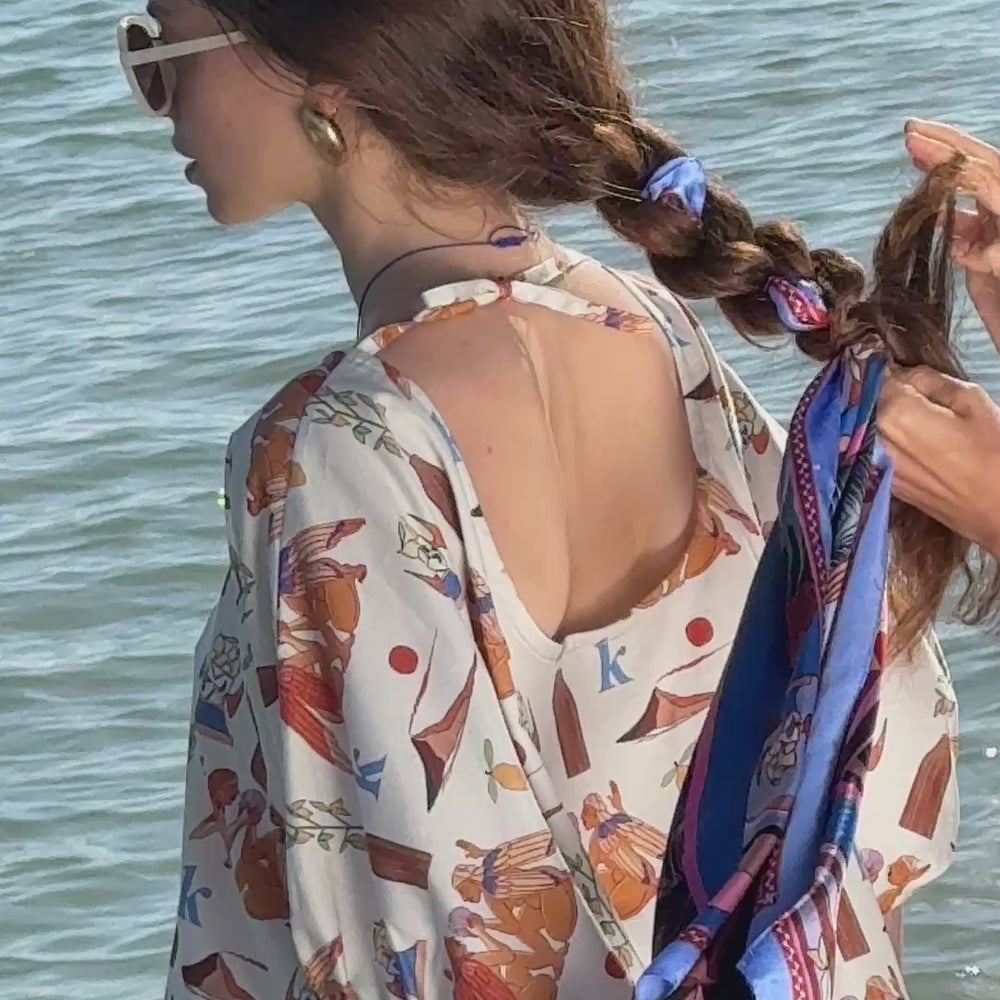Canto di Mare - Silk Scarf
