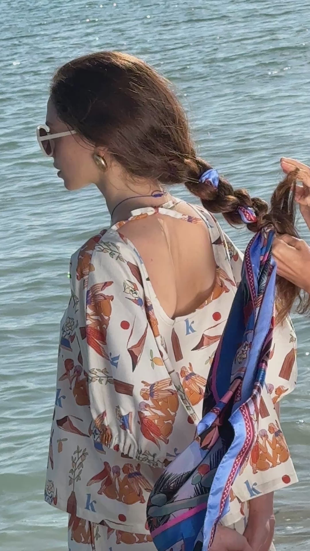Canto di Mare - Silk Scarf