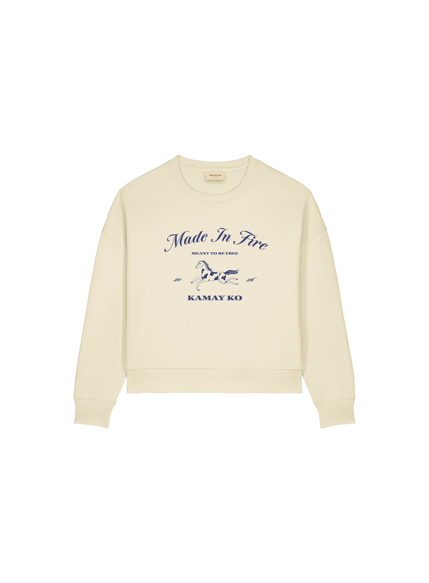 VULCANA- Women's Sweatshirt - White Lily