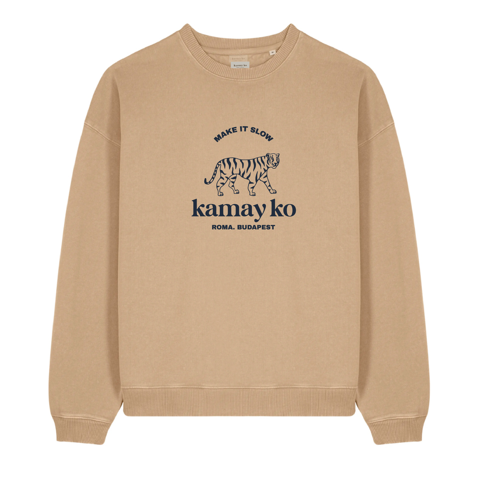 TIGER POWER - Unisex Sweatshirt - Mustard