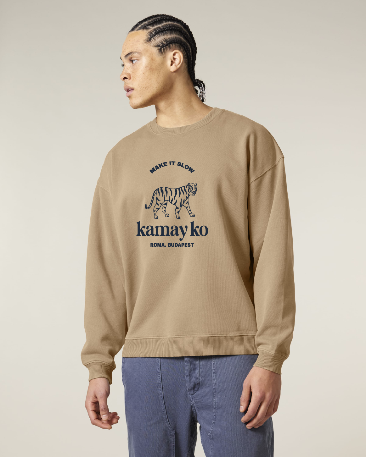 TIGER POWER - Unisex Sweatshirt - Mustard
