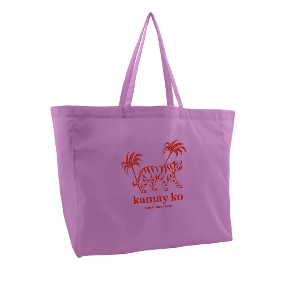 TIGER POWER -Shopper - Violet