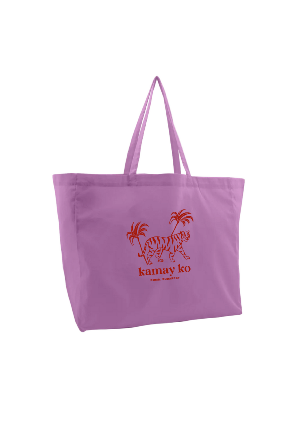 TIGER POWER -Shopper - Violet