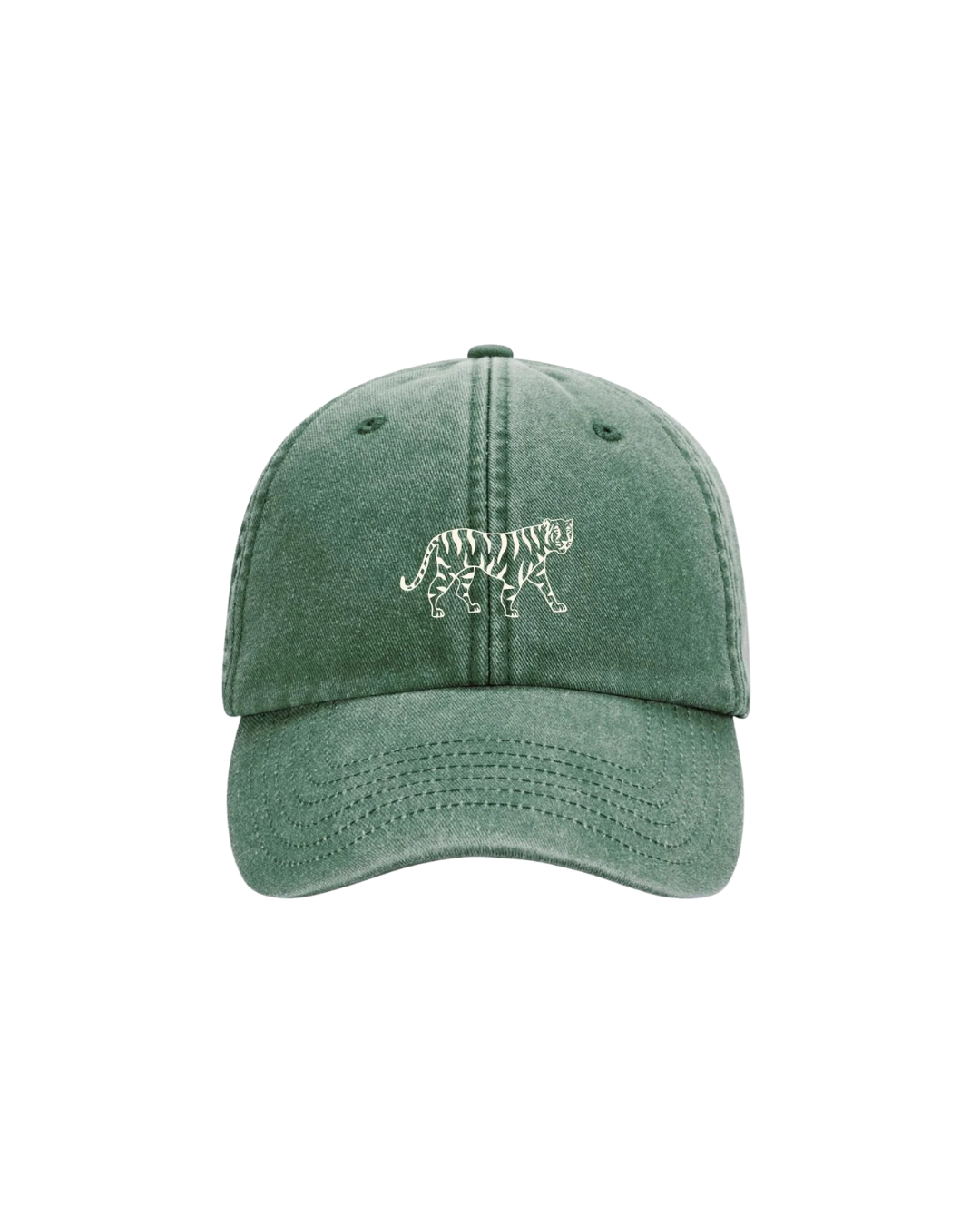 TIGER - Baseball Cap - Vintage Bottle Green